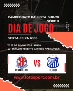 Penapolense x Olímpia Sub-20