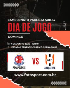 Penapolense x Araçatuba Sub-14